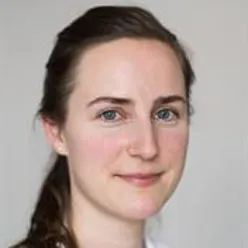 A person with dark hair