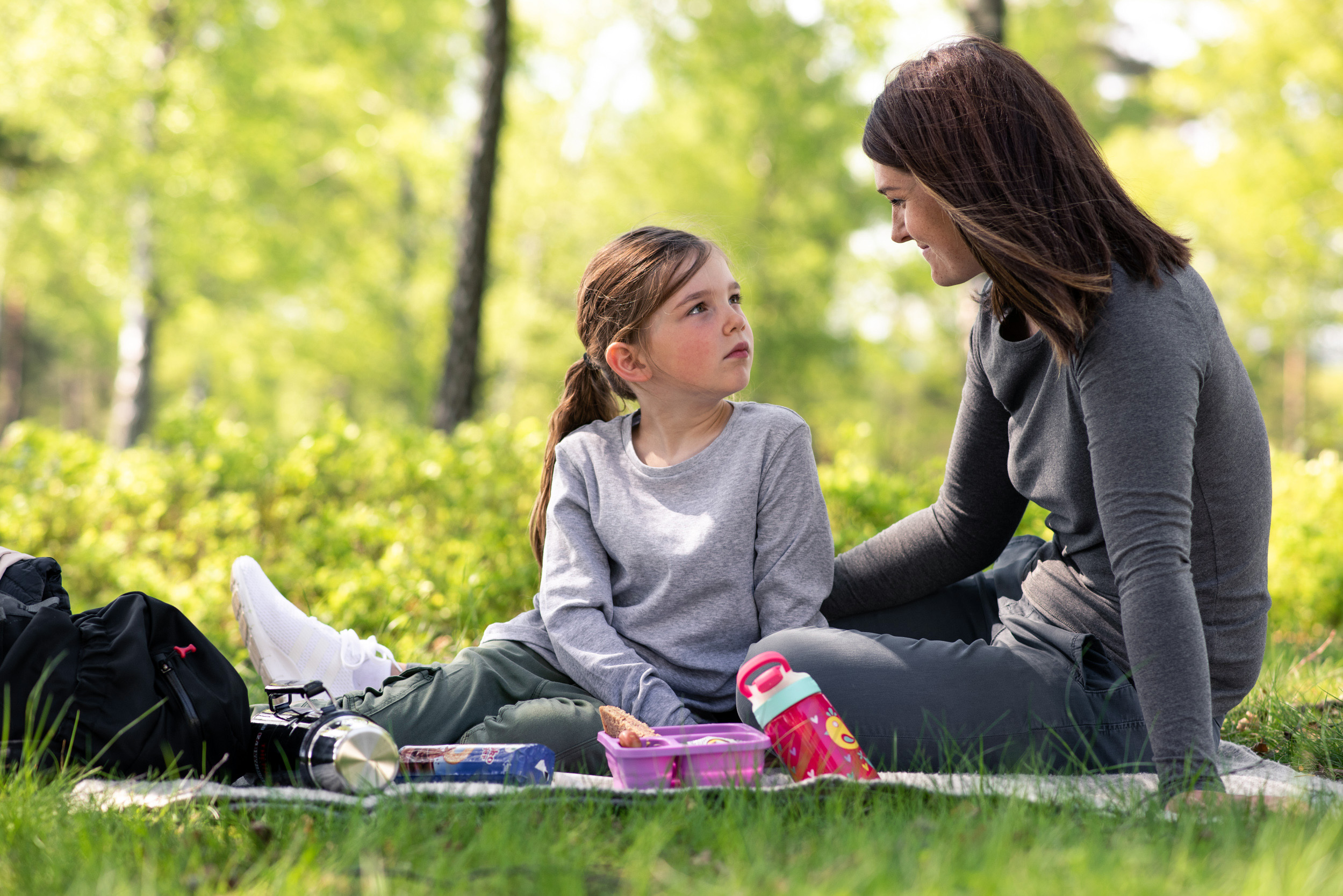 Tips og råd for å snakke med barn om sykdom.