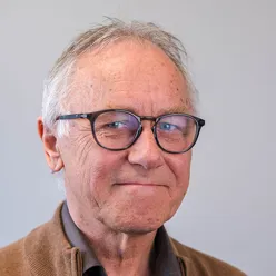 A man wearing glasses