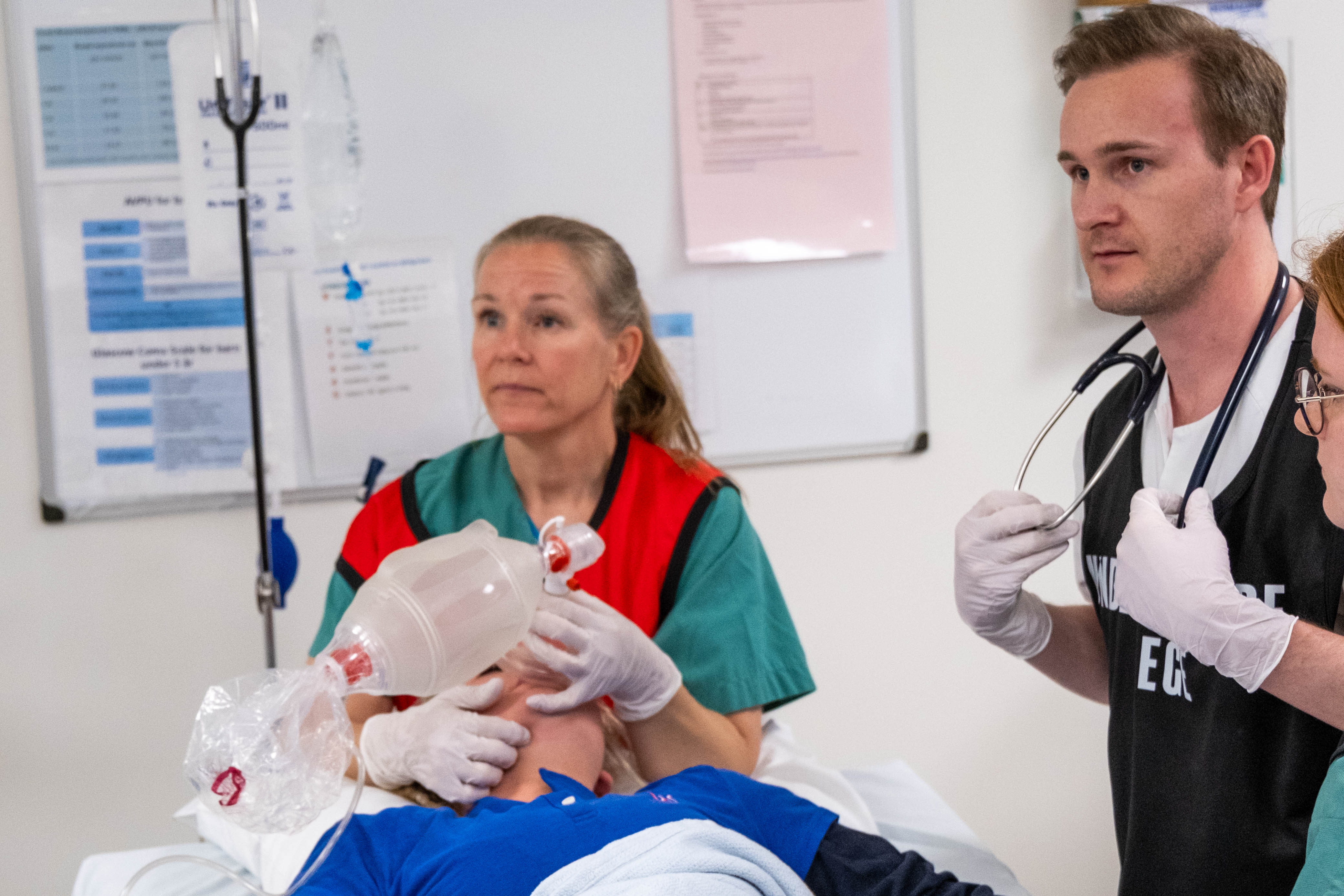 En lege og en pasient