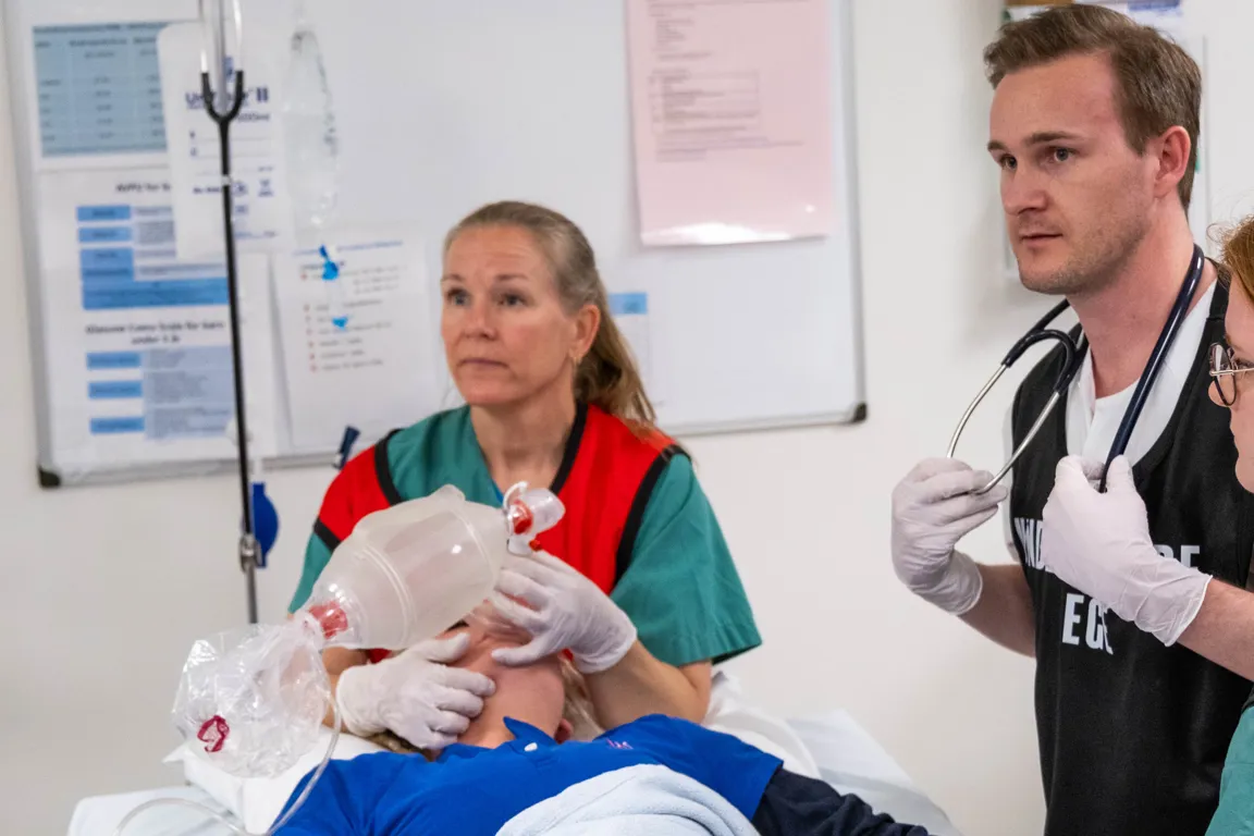 En lege og en pasient