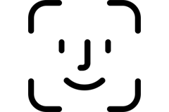 Ikon for ansiktsgjenkjenning