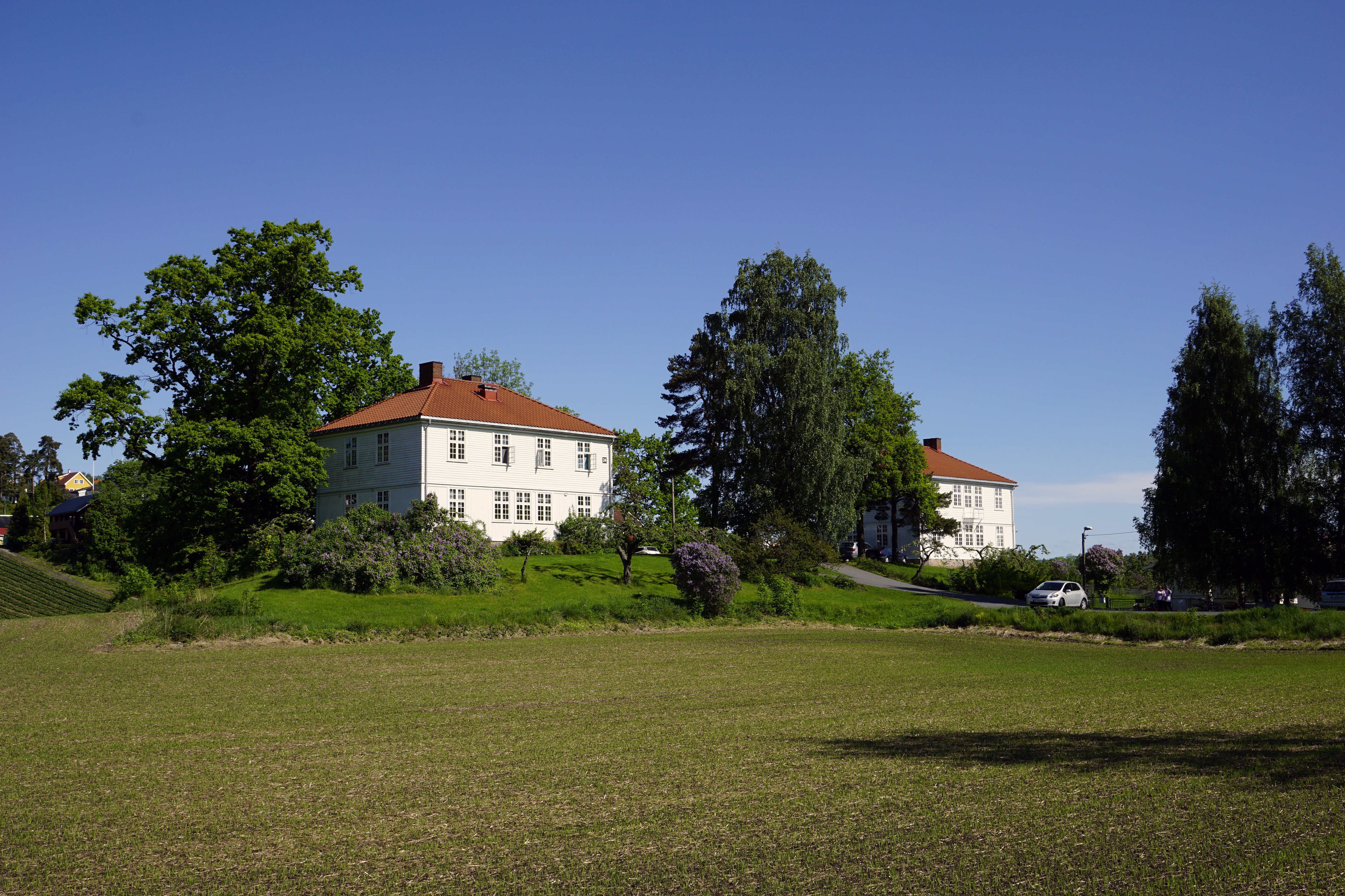bilde av bygg 23 på gamle Blakstad sykehus