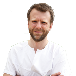 En mann med skjegg