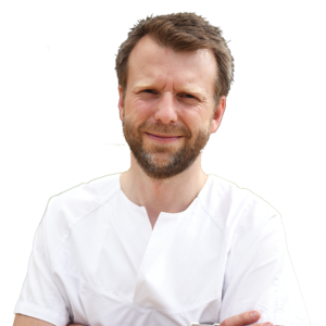 En mann med skjegg