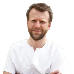 En mann med skjegg
