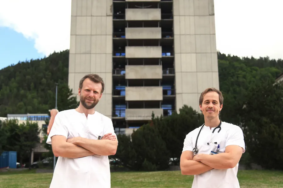 Nils Tore Vethe og Oscar Kristiansen