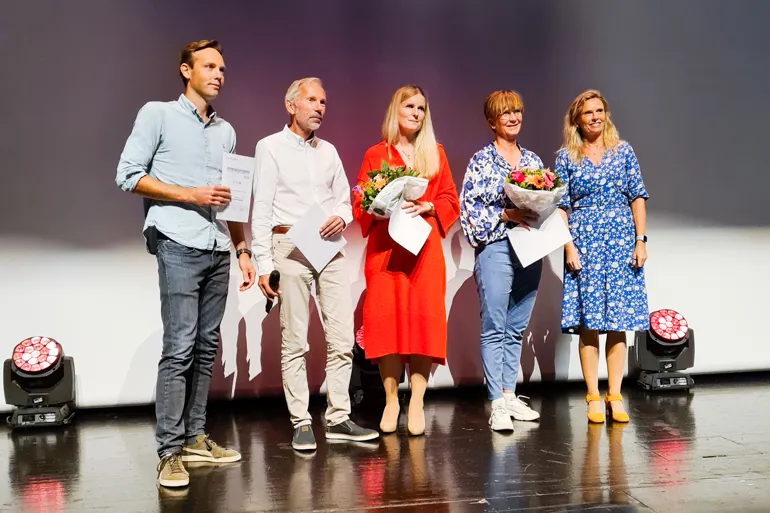 Innovasjonsprisen 2022 i Vestre Viken ble delt ut under ledersamlingen 1. september.