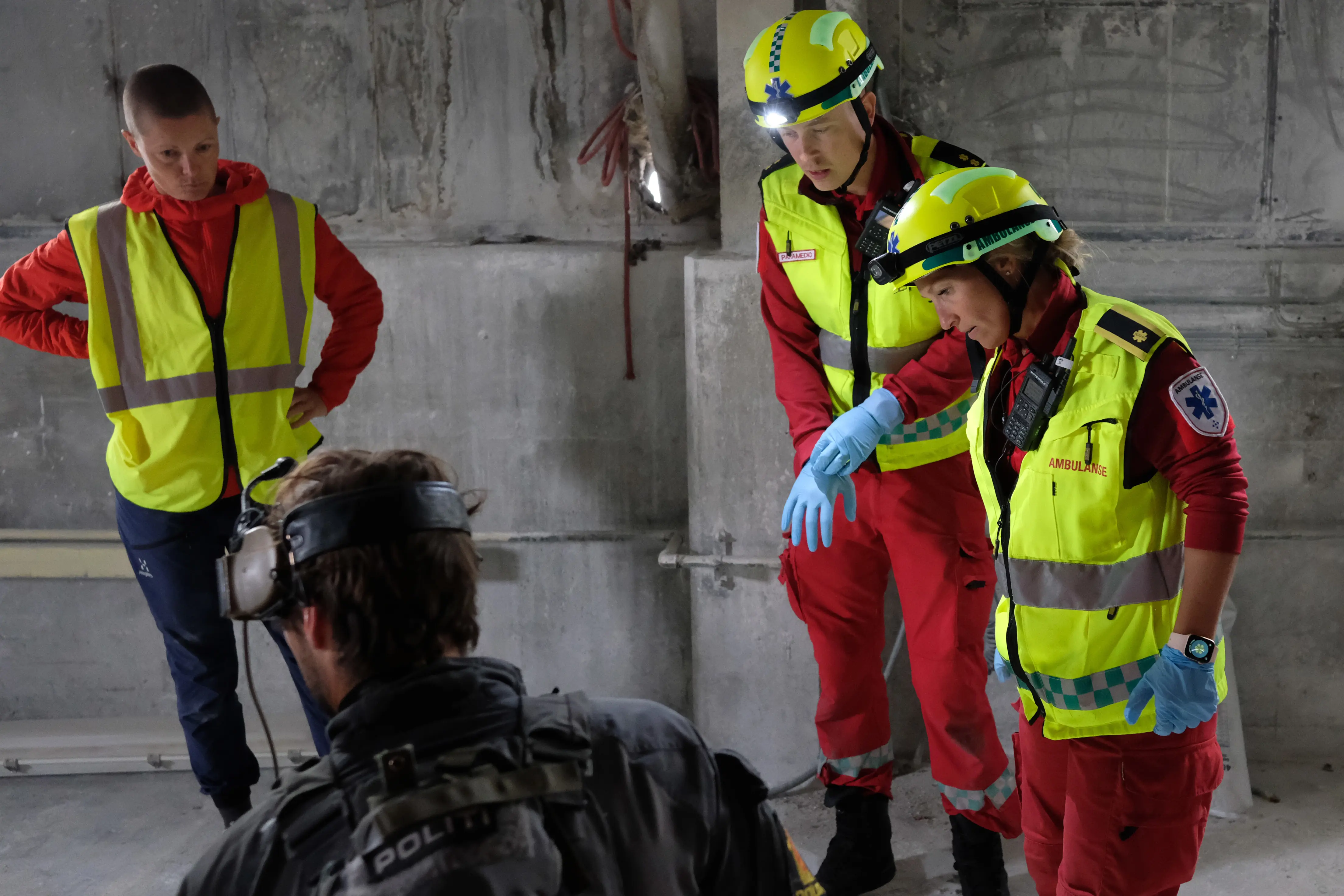 Bilder fra Plivo-øvelse i Drammen 2. september.