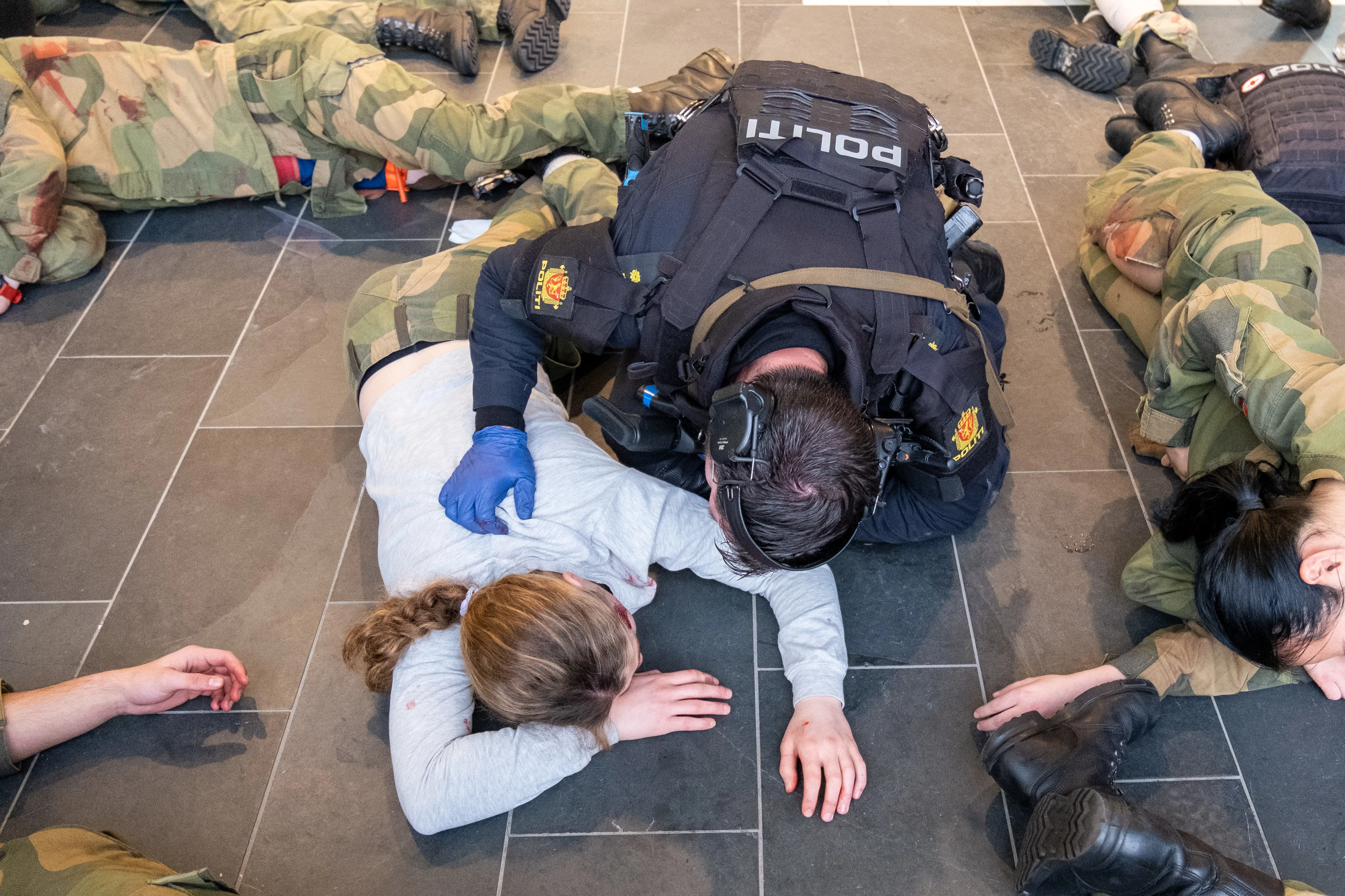 Masseskadeøvelse i Drammen november 2022