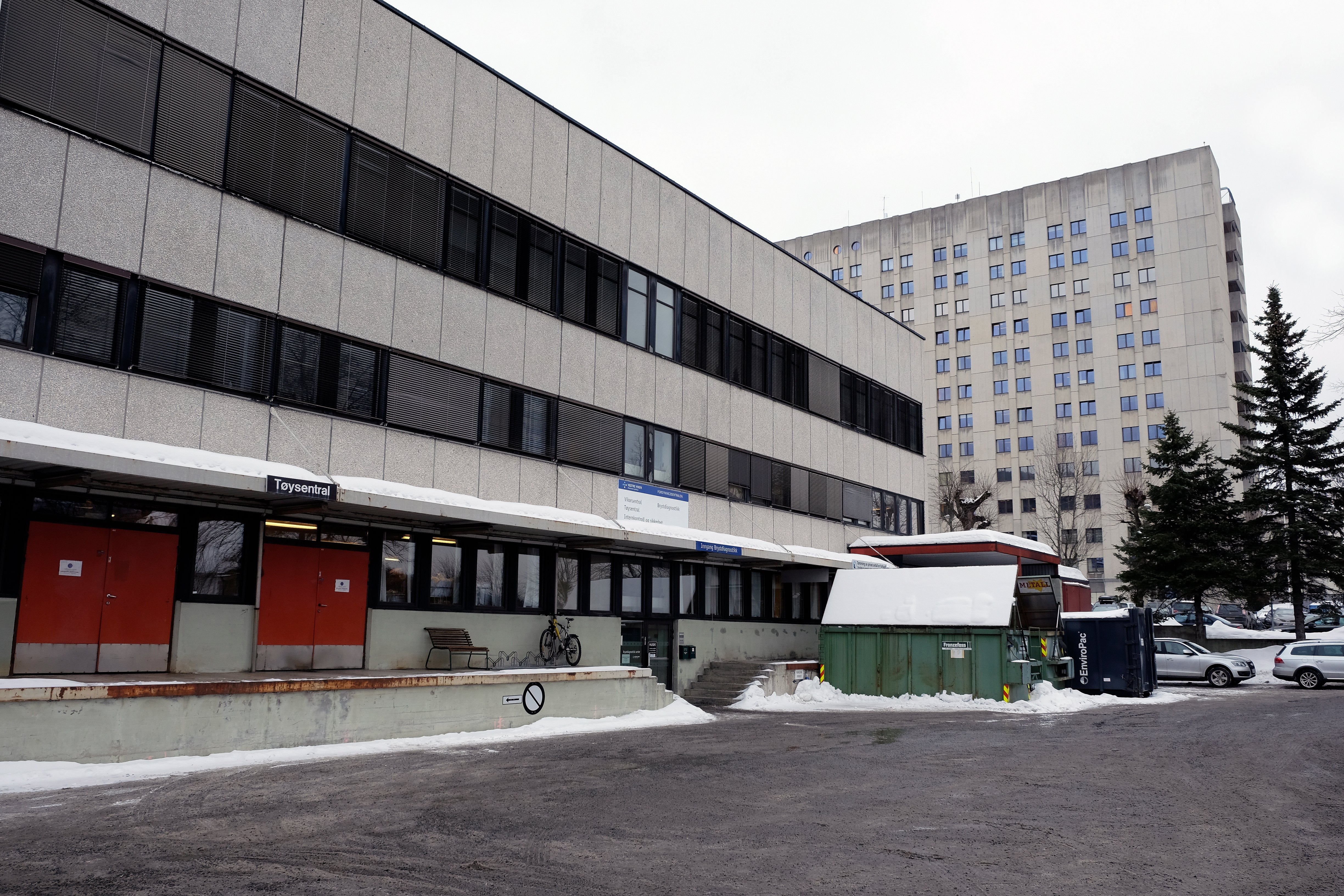 Forsyningssentralen der Brystdiagnostisk senter holder til