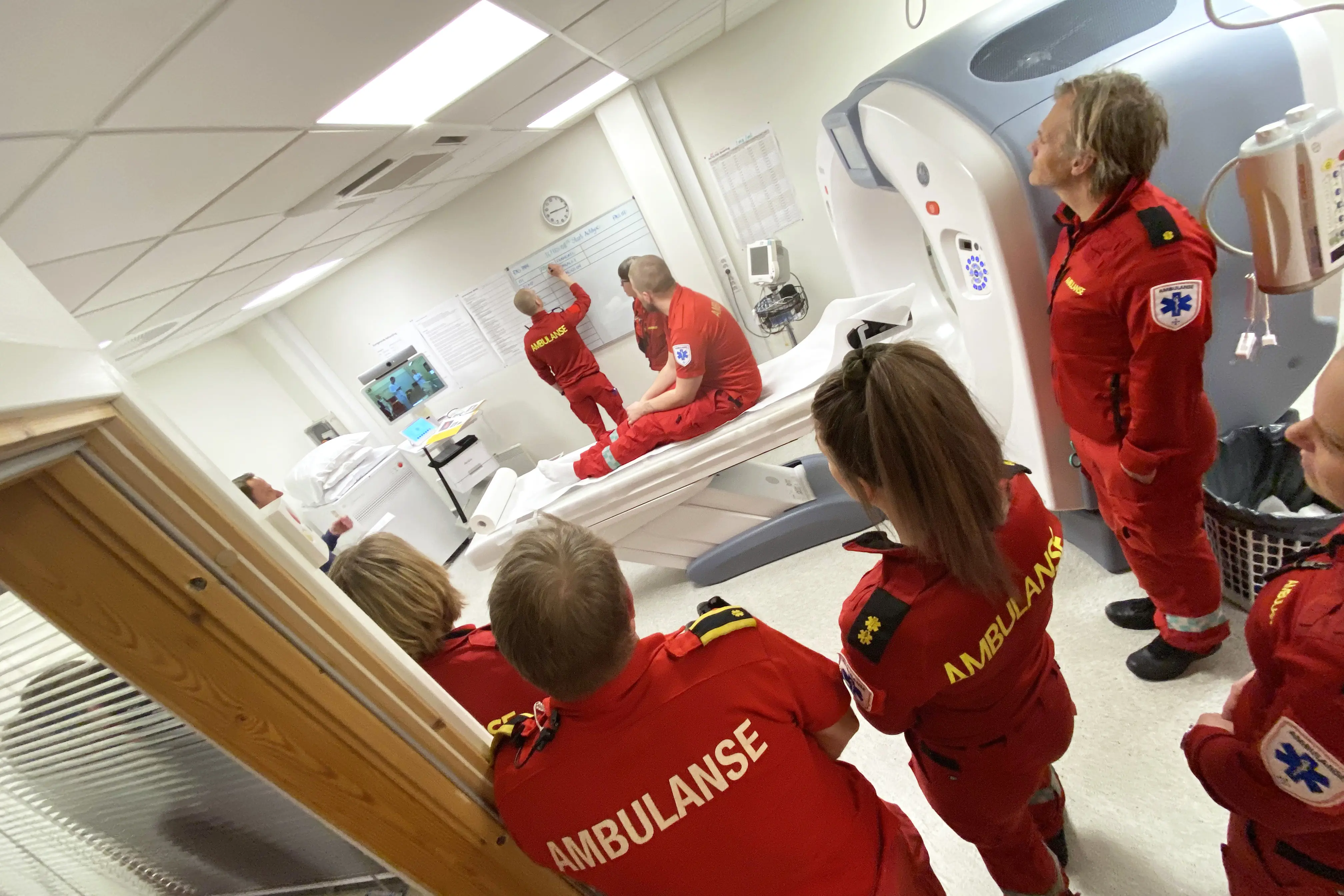 Øvelse i å utføre CT-undersøkelser