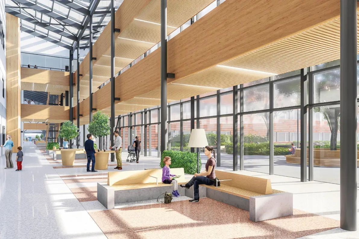 Glassgate nytt sykehus