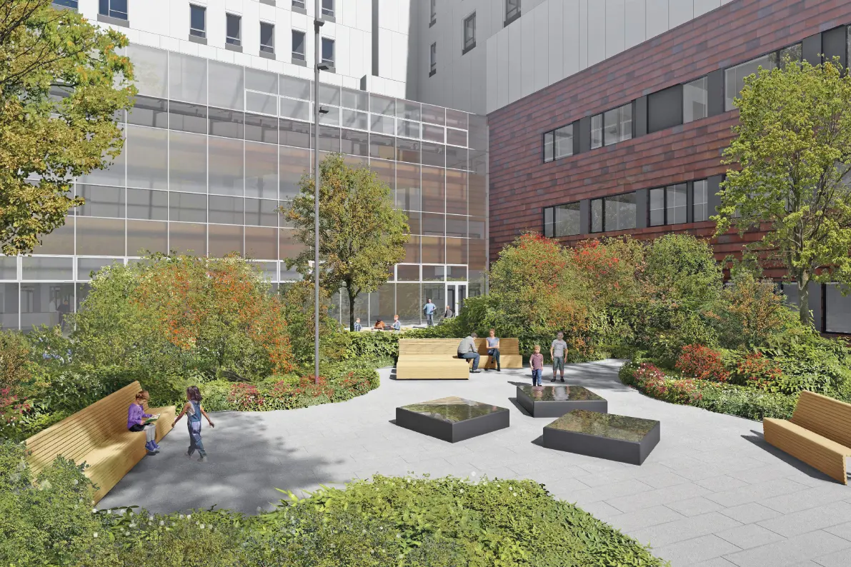 Pasienthage nytt sykehus