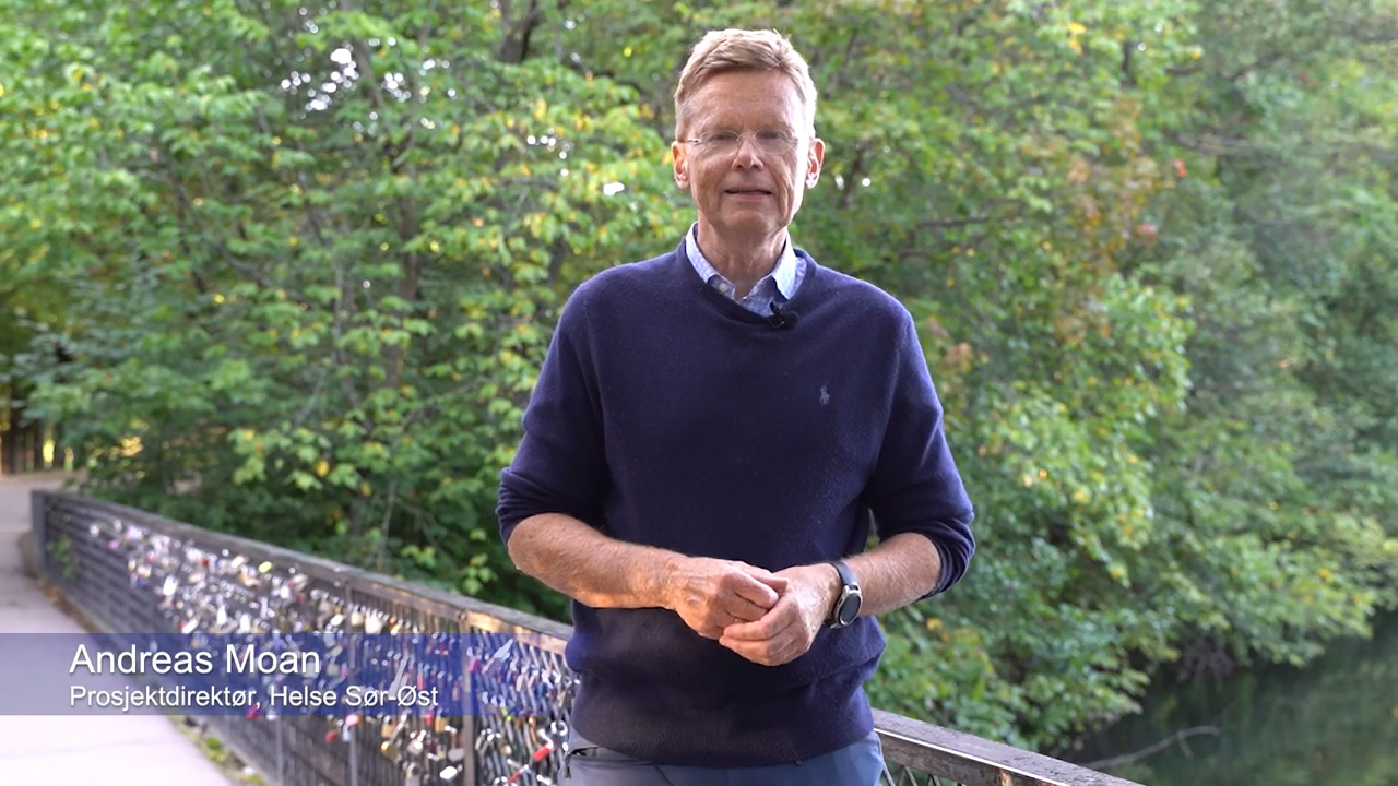 Bilde fra foredrag av Andreas Moan.