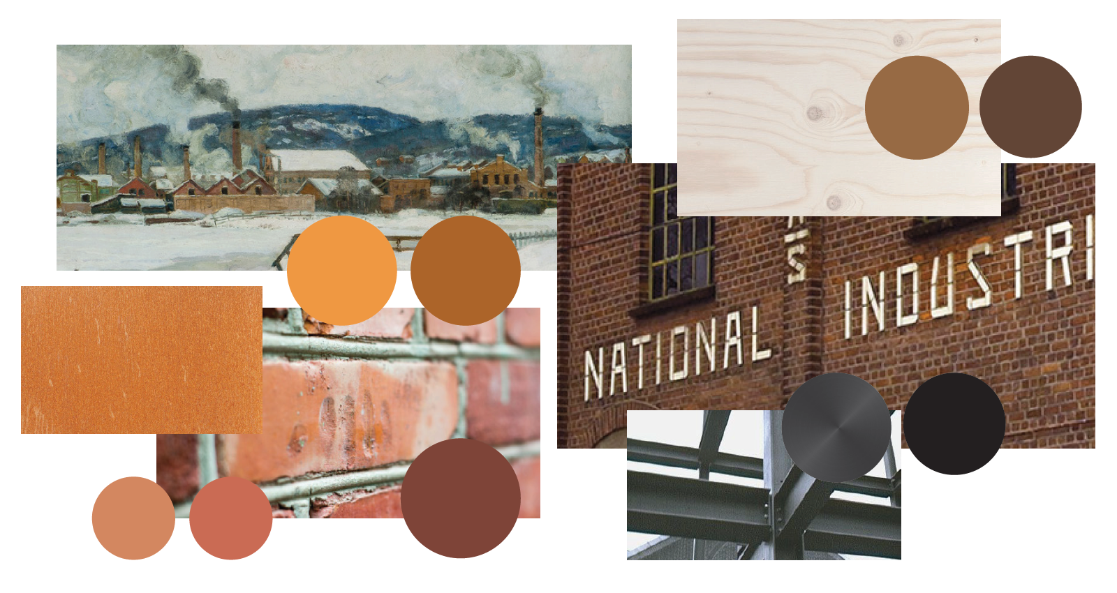 Fargepalett adkomstbygg