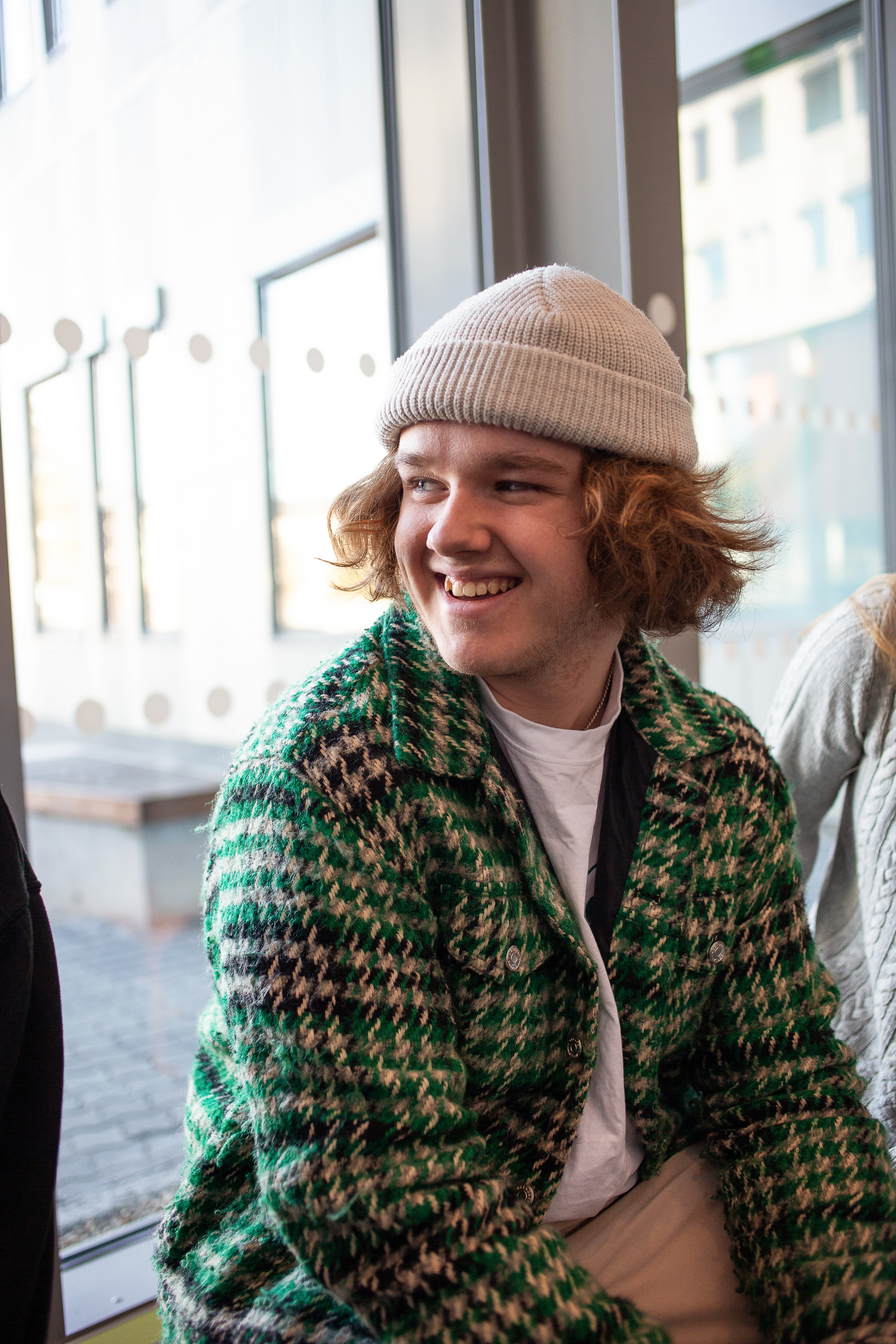 Bilde av elev ved Jessheim vgs.