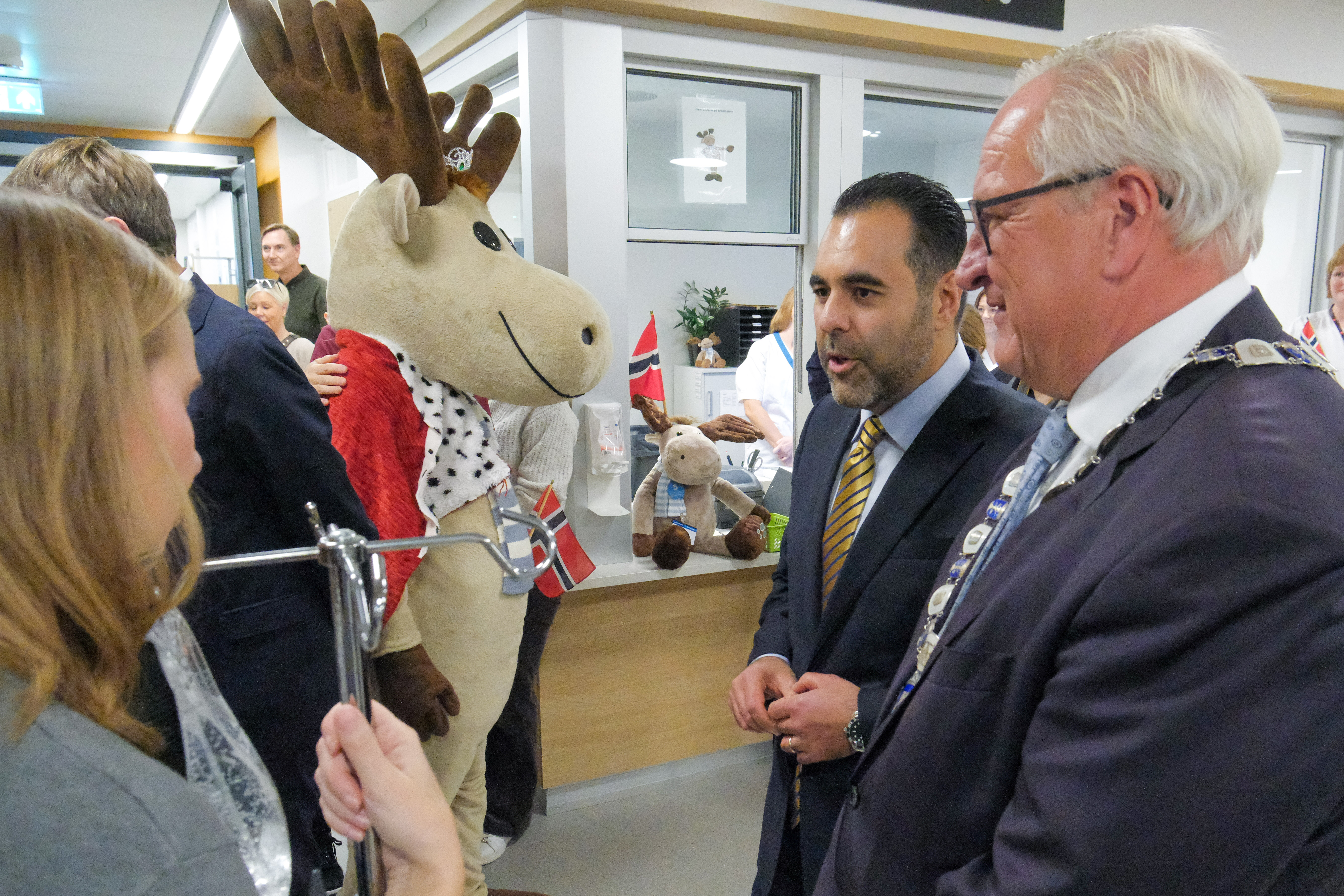 offisiell åpning Drammen sykehus