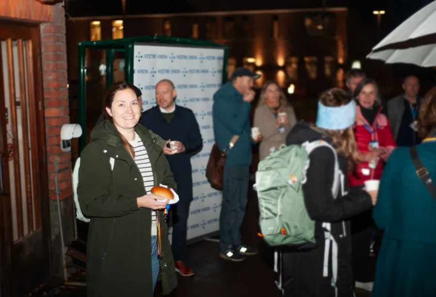 Sykepleier Vibeke Hartvedt Grytli ser positivt på å bli en del av Vestre Viken.
