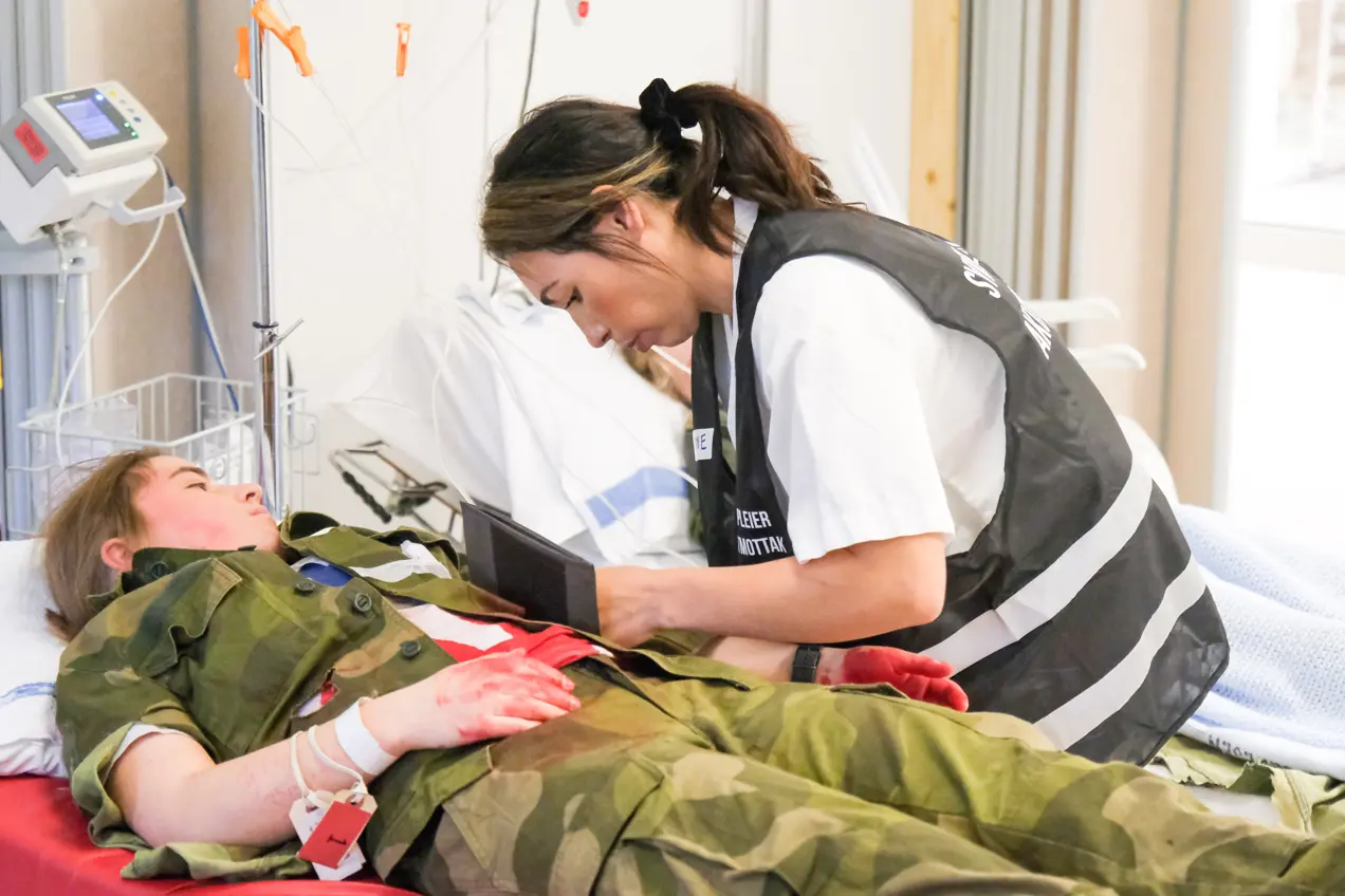 Masseskadeøvelse i Drammen november 2022