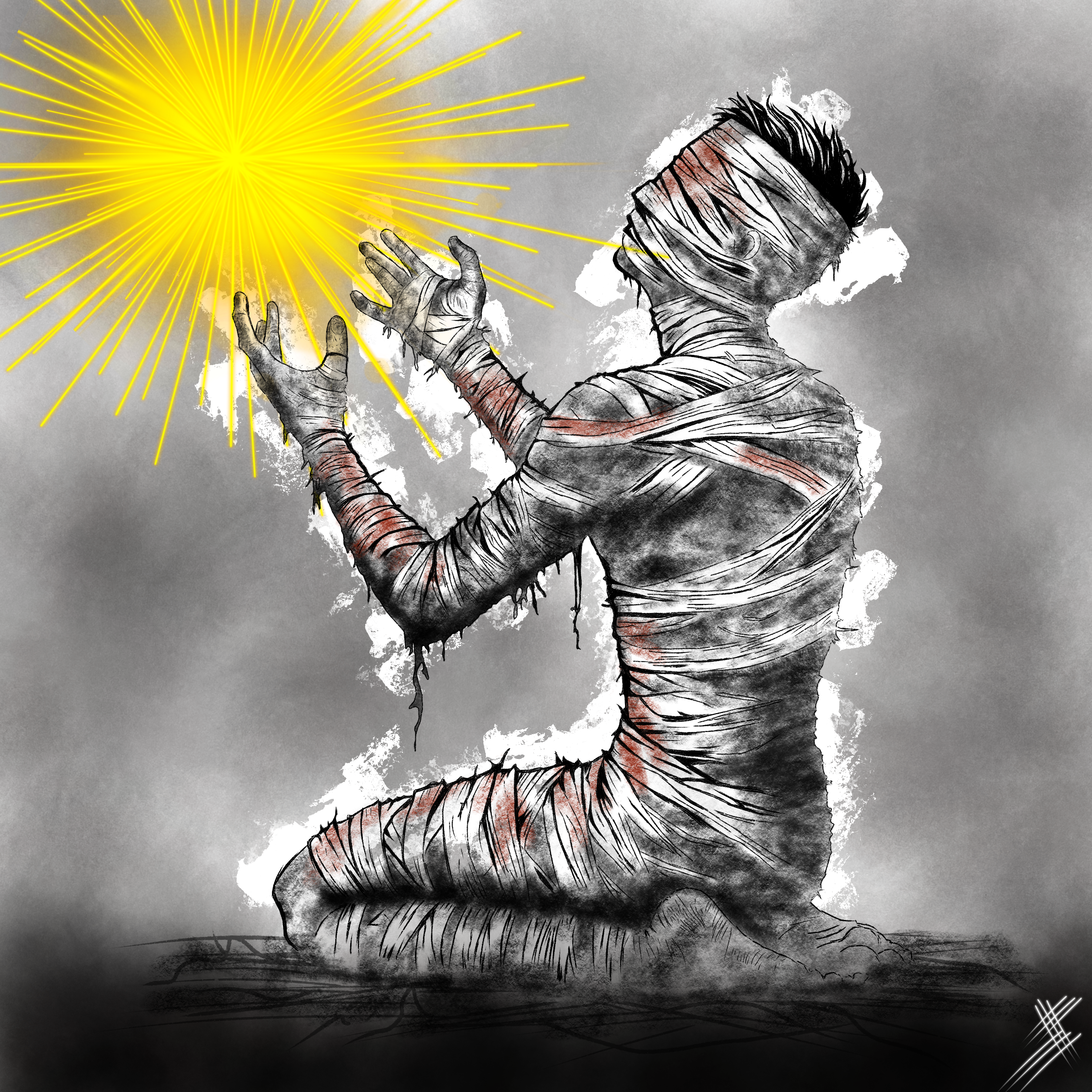 Illustrasjon av Lazarus