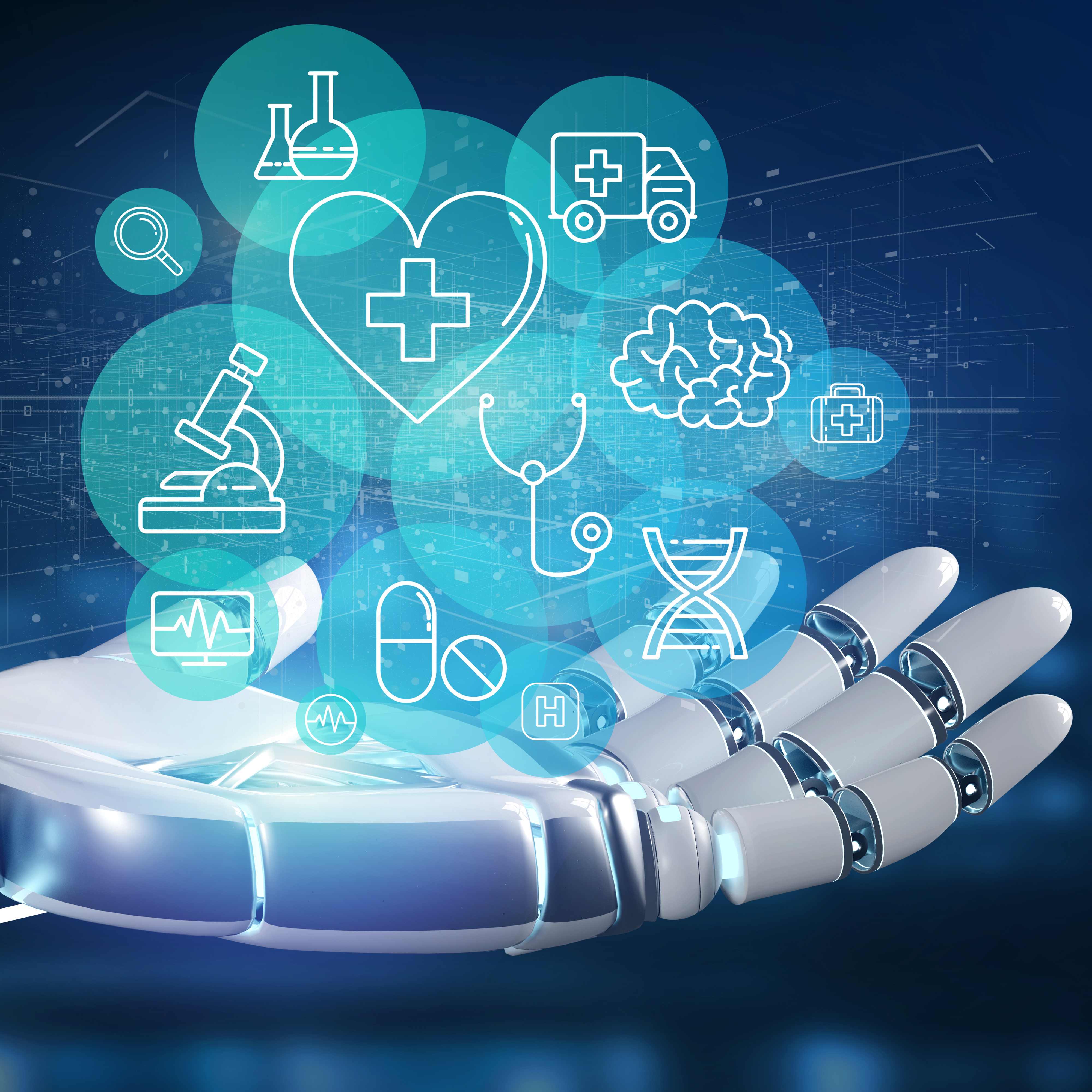 illustrasjon av kunstig intelligens